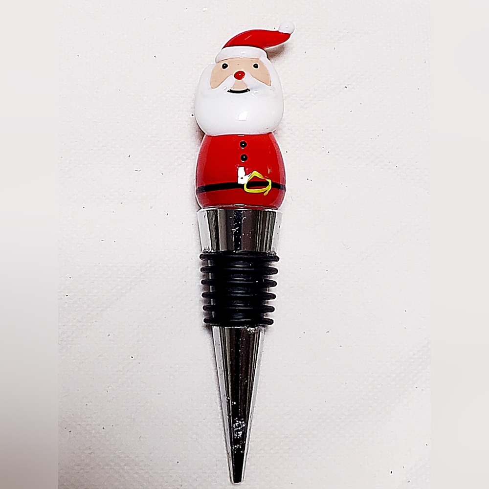 Christmas Wine Ceramic Bottle Stopper
